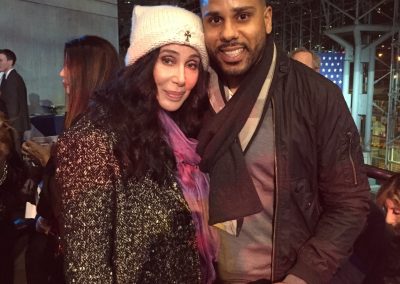 BJ Coleman with Cher