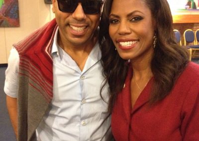 BJ Coleman with Omarosa