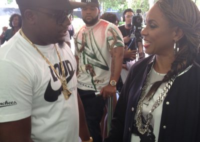 Murda Mook & MC Lyte at BET Hip Hop Awards